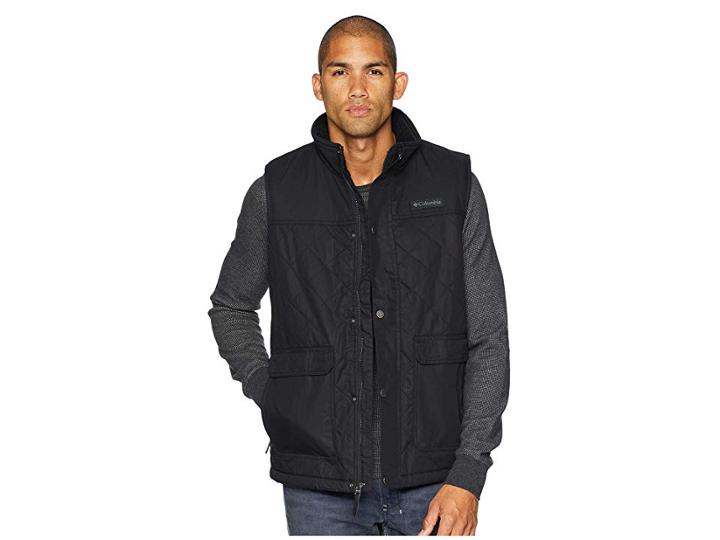 Columbia Menamins Passtm Quilted Vest (black) Men's Vest