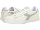 Diadora Game L Low Waxed (white/gray Violet/white) Athletic Shoes