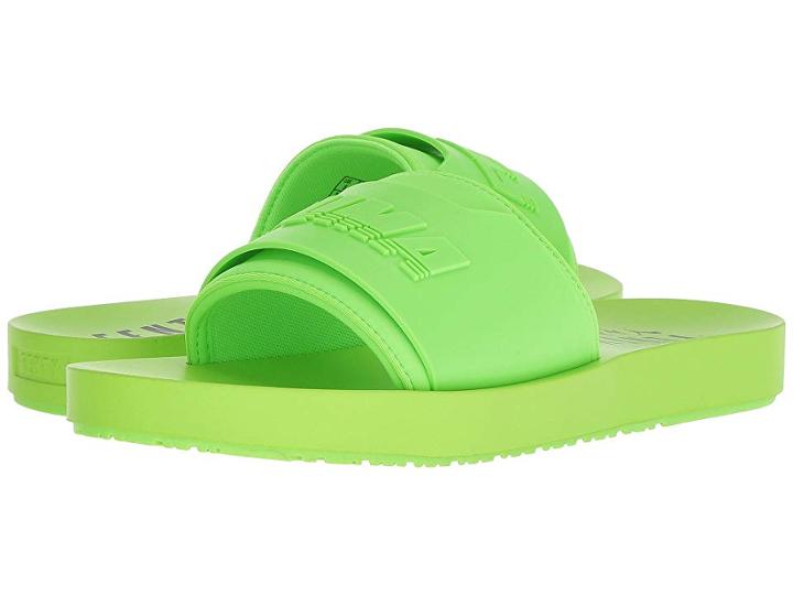 Puma Puma X Fenty By Rihanna Surf Slide (green Gecko/green Gecko) Women's Slide Shoes