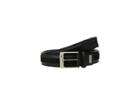Nike Leather/woven G-flex (black) Men's Belts