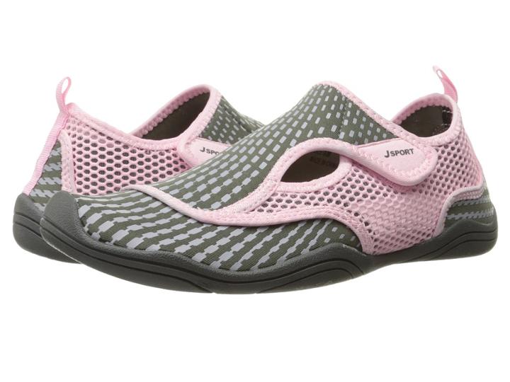 Jbu Mermaid Water Ready (grey/petal Neoprene/mesh) Women's Shoes