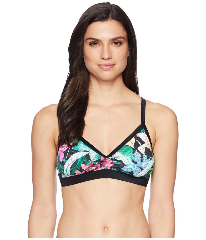 Body Glove Selva Drew D-dd-e Cup Bikini Top (black) Women's Swimwear