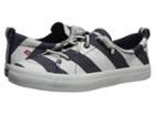 Sperry Crest Vibe Breton Stripe (navy/white) Women's Shoes