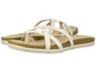 G.h. Bass & Co. Sharon 2.0 (white Leather) Women's Sandals