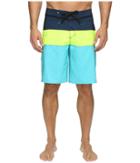 Quiksilver Everyday Blocked Vee 20 Boardshorts (viridian Green) Men's Swimwear