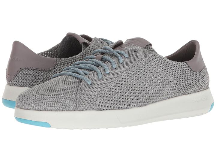 Cole Haan Grandpro Tennis Stitchlite (ironstone/vapor Gray/bluefish) Men's Shoes