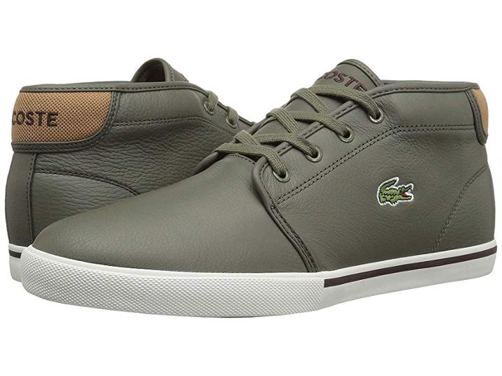 Lacoste Ampthill 118 2 (khaki/off-white) Men's Shoes