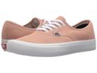 Vans Authentictm Pro (mahogany Rose/white) Men's Skate Shoes