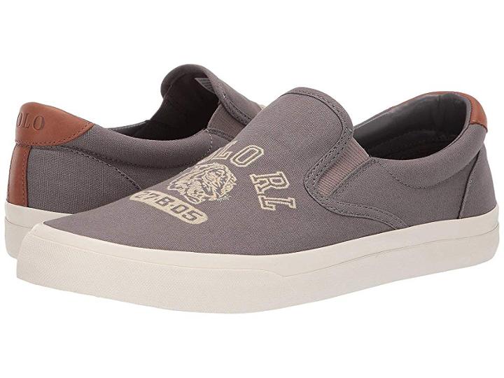 Polo Ralph Lauren Thompson P Vulcanized Sneakers (grey) Men's Shoes