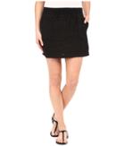 Allen Allen Short Cargo Skirt (black) Women's Skirt
