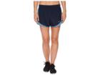 Nike Dry Tempo Short (obsidian/noise Aqua/noise Aqua/wolf Grey) Women's Shorts