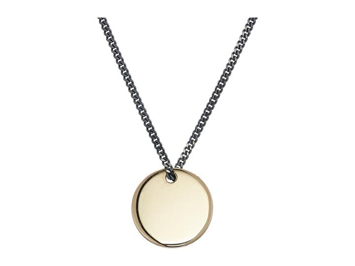 Miansai Fusion Pendant Necklace (polished Gold/silver) Necklace