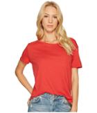 Alternative Vintage 50/50 The Backstage Tee (red) Women's T Shirt