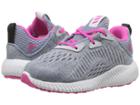 Adidas Kids Alphabounce Em I (toddler) (clear Grey/shock Pink/tactile Blue) Girls Shoes