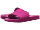 Melissa Shoes Beach Slide Iii (flocked Pink Felt) Women's Shoes