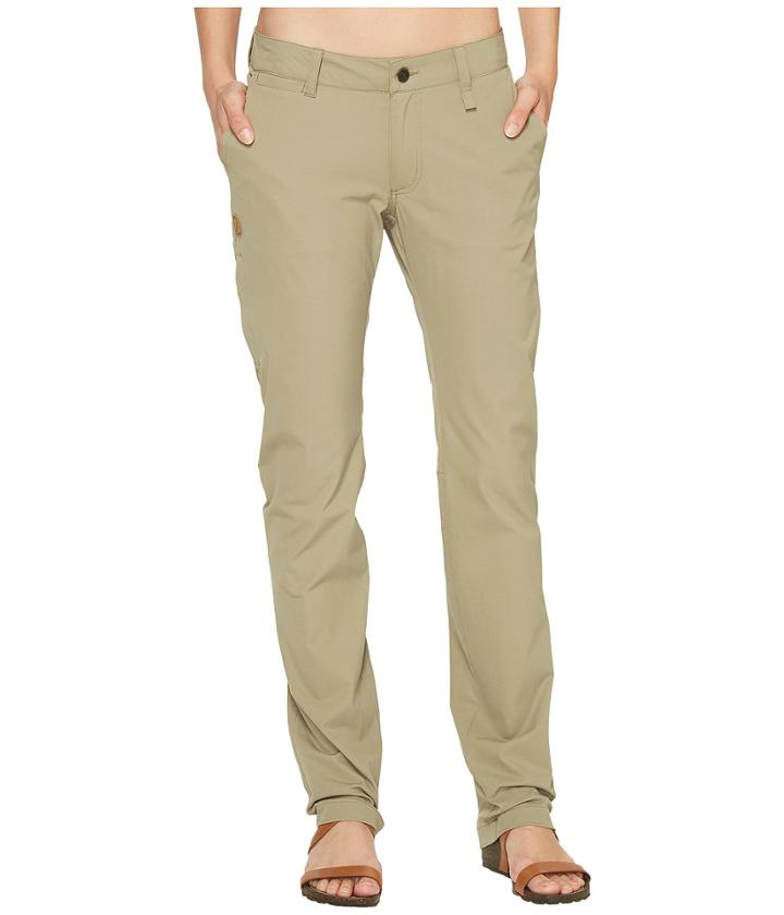 Fjallraven Abisko Stretch Trousers (savanna) Women's Casual Pants