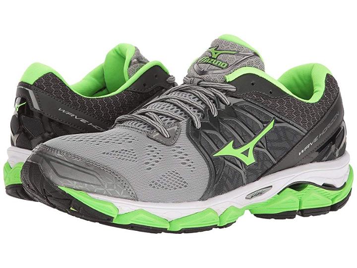 Mizuno Wave Horizon (griffin/green Gecko/dark Shadow) Boys Shoes