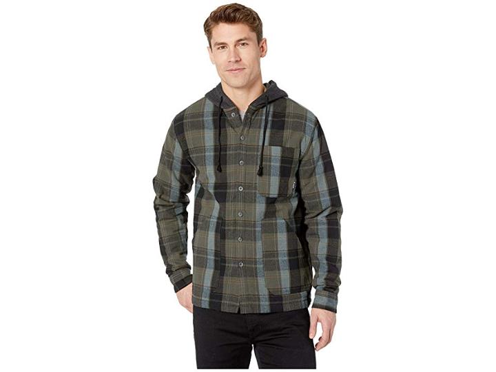 Billabong Baja Sherpa Flannel (black) Men's Sweatshirt