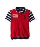 Polo Ralph Lauren Kids Cotton Mesh Polo Shirt (toddler) (rl2000 Red) Boy's Short Sleeve Pullover