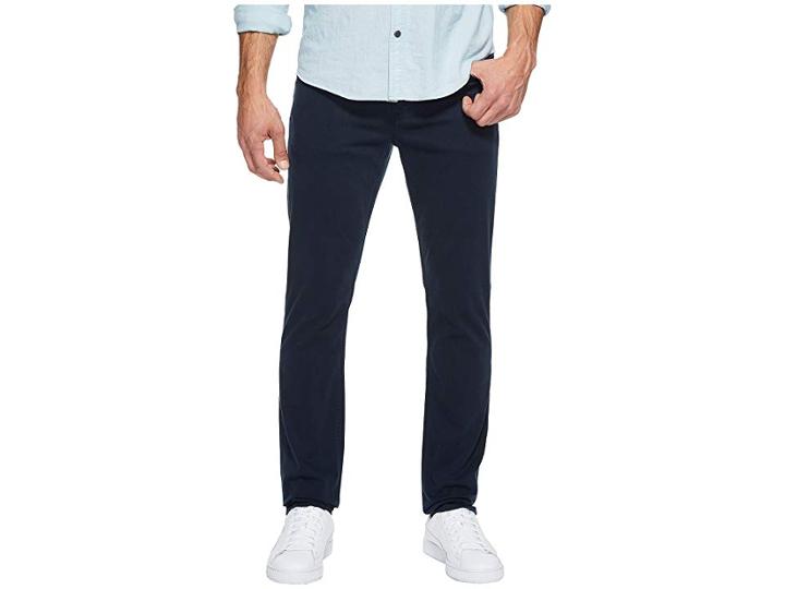 Hudson Blake Slim Straight Twill In Polar (polar) Men's Jeans