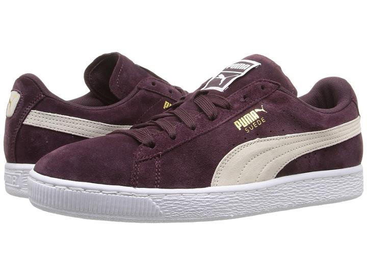 Puma Suede Classic (winetasting/puma White) Women's Shoes