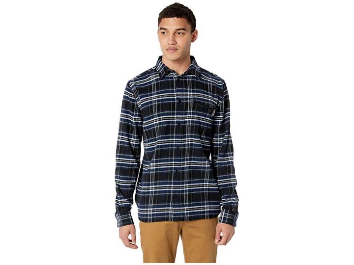 Dc Marsha Long Sleeve Tee (black Iris) Men's T Shirt