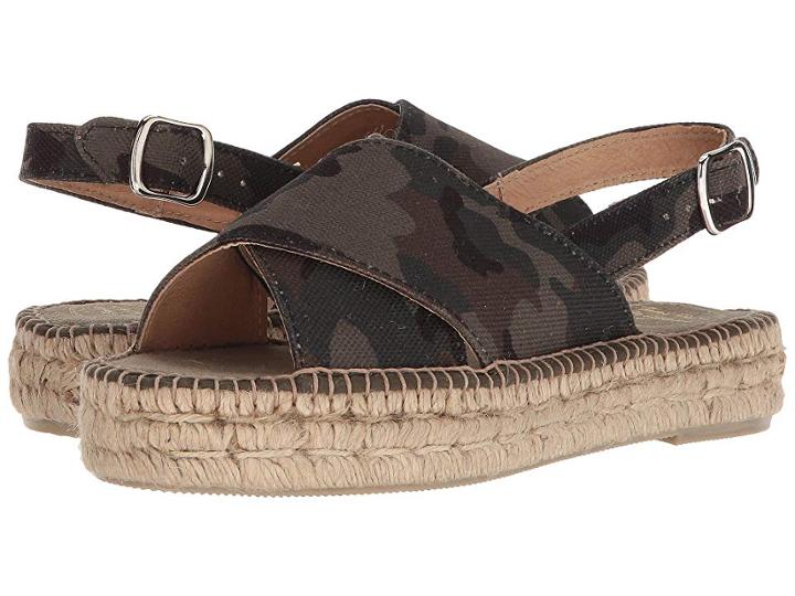 Toni Pons Fiona-cm (khaki Camouflage Fabric) Women's Shoes