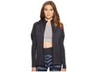Adidas By Stella Mccartney Z.n.e. Hoodie Knitted Cg0844 (night Grey) Women's Sweatshirt
