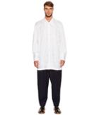 Vivienne Westwood Sun And Moon Damask Night Shirt (white) Men's Clothing