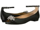 Badgley Mischka Kaidence (black Satin) Women's Bridal Shoes