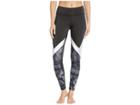Reebok Work Out Ready Meet You There Panel Poly Tights (black) Women's Casual Pants