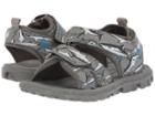 Joules Kids Rock Water Sandal (toddler/little Kid/big Kid) (grey Shark Dive) Boys Shoes