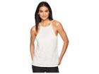 Hurley Dri-fit Solid Ringer Tank (oatmeal Heather) Women's Sleeveless