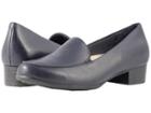 Trotters Monarch (french Navy Smooth Leather) Women's  Shoes