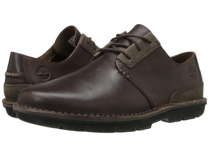 Timberland Coltin Low (dark Brown Full Grain) Men's Lace Up Casual Shoes