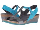 Naot Unicorn (aquamarine Leather/mirror Leather) Women's Sandals