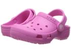 Crocs Kids Coast Clog (toddler/little Kid) (party Pink) Kids Shoes