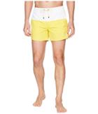 Boss Hugo Boss Flounder Swim Trunk (open Yellow) Men's Swimwear