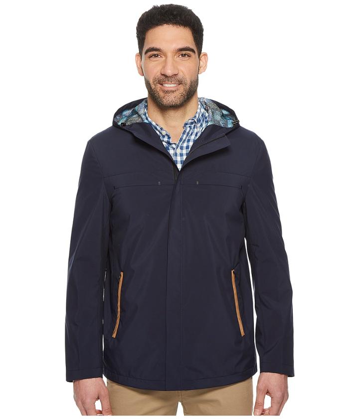 Robert Graham Grafton Woven Outerwear (navy) Men's Clothing
