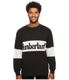 Timberland Warner River Long Sleeve Retro Oversized Tee (black) Men's T Shirt