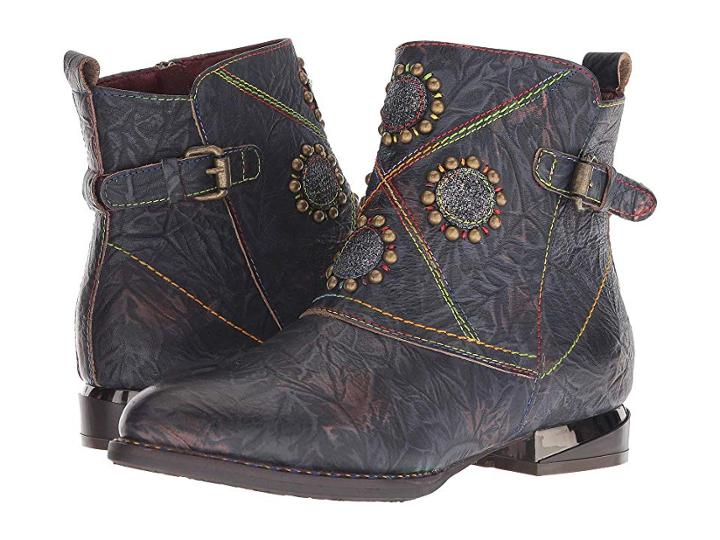 L'artiste By Spring Step Flash (navy) Women's Shoes