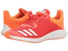 Adidas Kids Fortarun (little Kid/big Kid) (hi-res Red/white/hi-res Orange) Girls Shoes