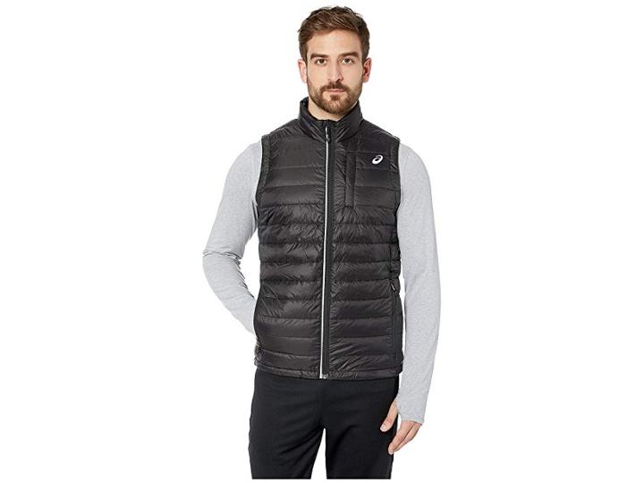 Asics Power Puffer Vest (performance Black) Men's Vest
