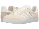 Adidas Originals Gazelle (off-white/white/gold) Women's Tennis Shoes
