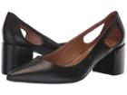 French Sole Courtney2 Heel (black Nappa) Women's Shoes