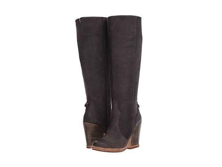 Timberland Marge Tall Slouch Boot (nine Iron) Women's Zip Boots