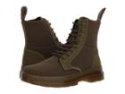 Dr. Martens Combs Ii (mid Olive K Tech Knit Textile/new Olive Cascade) Boots