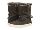 Toms Vista (forest Waterproof Suede/faux Fur) Women's Pull-on Boots