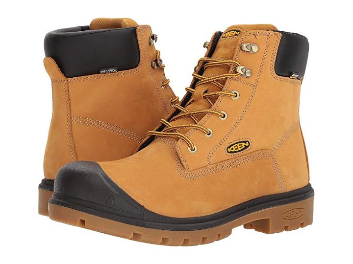 Keen Utility Baltimore 6 Wp Steel Toe (wheat) Men's Work Boots