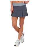 Nike Four Pleated Knit Skort (dark Magnet Grey/magnet Grey/magnet Grey) Women's Skort
